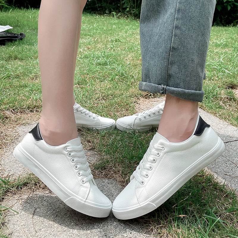 Belifi Leather Casual Lace Up Shoes