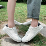Belifi Leather Casual Lace Up Shoes