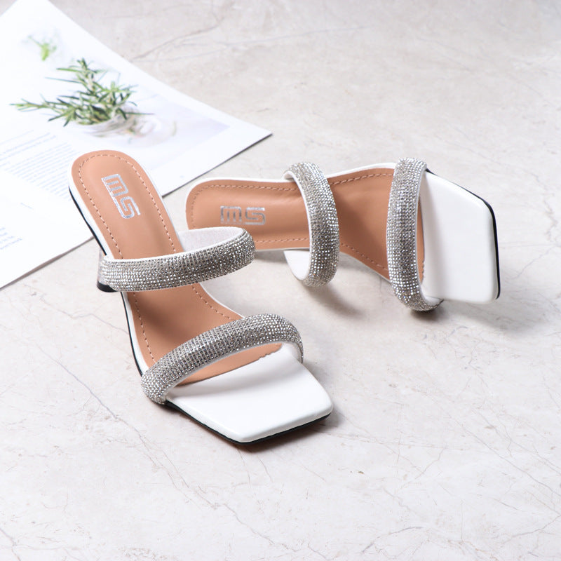 Belifi FashionRhinestoneVersatiler Slippers