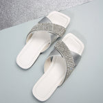 BelifiFlat Bottom Cross Water DiamondSlippers