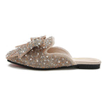 Belifi Fashion Flat Rhinestone Sandals