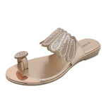 Belifi Flat Bottom Water Diamond Comfortable Sandals