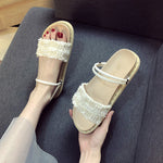 Belifi Flat Fashion All-match Slippers