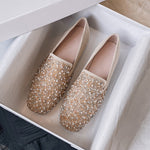 Belifi Shallow Breathable Fly-knit Soft-soled Shoes