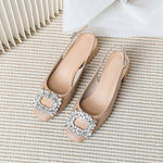 Belifi Parisian Elegance Rhinestone-Enthralled Sandals