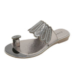 Belifi Flat Bottom Water Diamond Comfortable Sandals