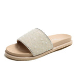 Belifi Glitter Fashion Bling Slippers