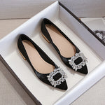 Belifi Lustrous GemSquare Leather Loafers