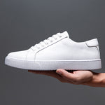 Belifi Men's trendy sneakers British style polished casual shoes