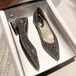 flat wedding shoes Rhinestone Flat Bling diamonds bridal shoes silver Beach Bohemian shoes
