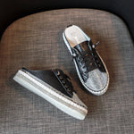 Belifi RhinestoneHollow Breathable Sippers