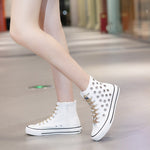 Belifi Breathable Casual High Top Shoes