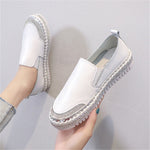 Belifi Casual Versatile Diamond Inlaid Shoes