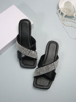 BelifiFlat Bottom Cross Water DiamondSlippers