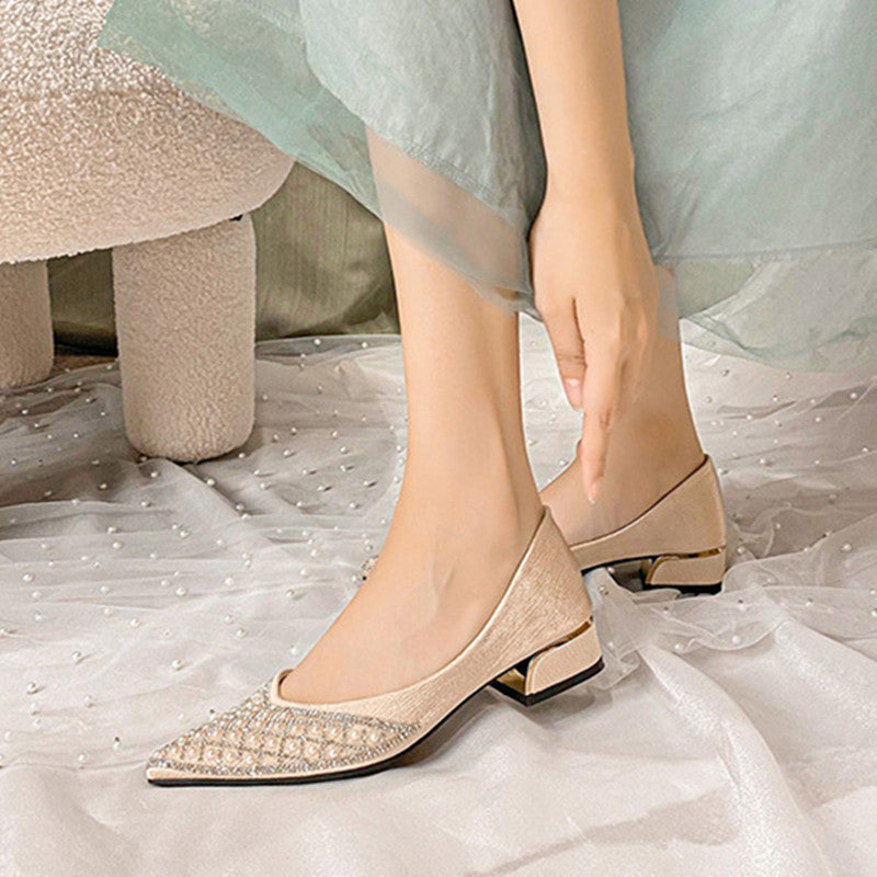 flat wedding shoes Rhinestone Flat Bling diamonds bridal shoes silver Beach Bohemian shoes