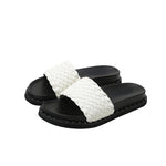Belifi Comfortable Woven Flat Slippers