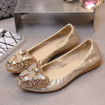 Belifi Rhinestone Flats Casual Comfort Dressy Flats For Wedding Fox Slippers CF305