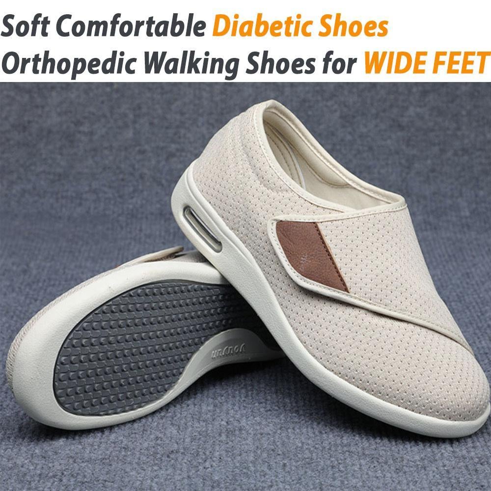Belifi Wide Adjusting Soft Comfortable Diabetic Shoes, Walking Shoes [Limited Stock]