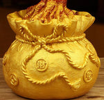 Citrine Money Tree for Prosperity - Feng Shui Gemstone Ornament