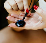 Belifi-Black Obsidian Talisman - Necklace for Protection