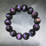Natural Green Eye Obsidian Prosperity Bracelet