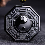 Black Obsidian Talisman - Necklace for Protection