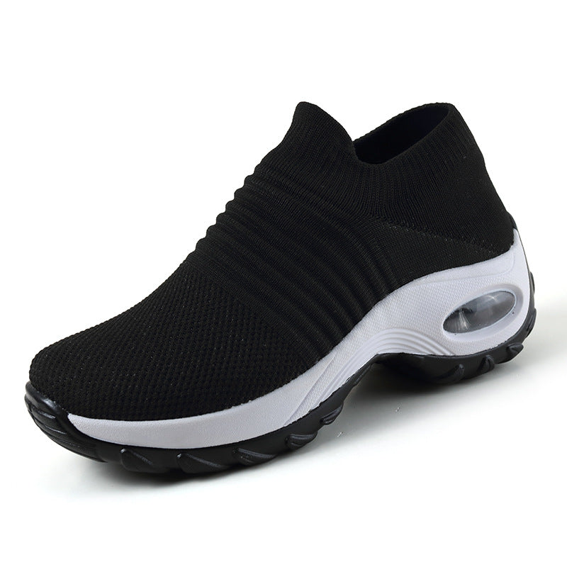 Belifi Women's Stylish Lightweight Flyknit Sports Casual Shoes