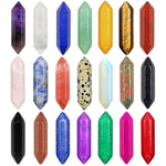 Crystal hexagonal column loose stone