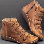 Belifi Autumn Women's British-style Casual Martin Boots