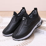 Belifi Women's Winter Comfortable Waterproof Leather Cotton Shoes