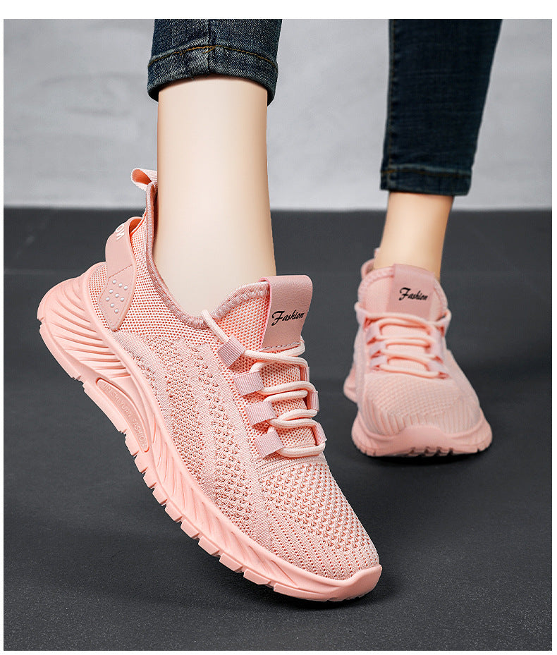 women's stylish casual trendy flyknit shoes