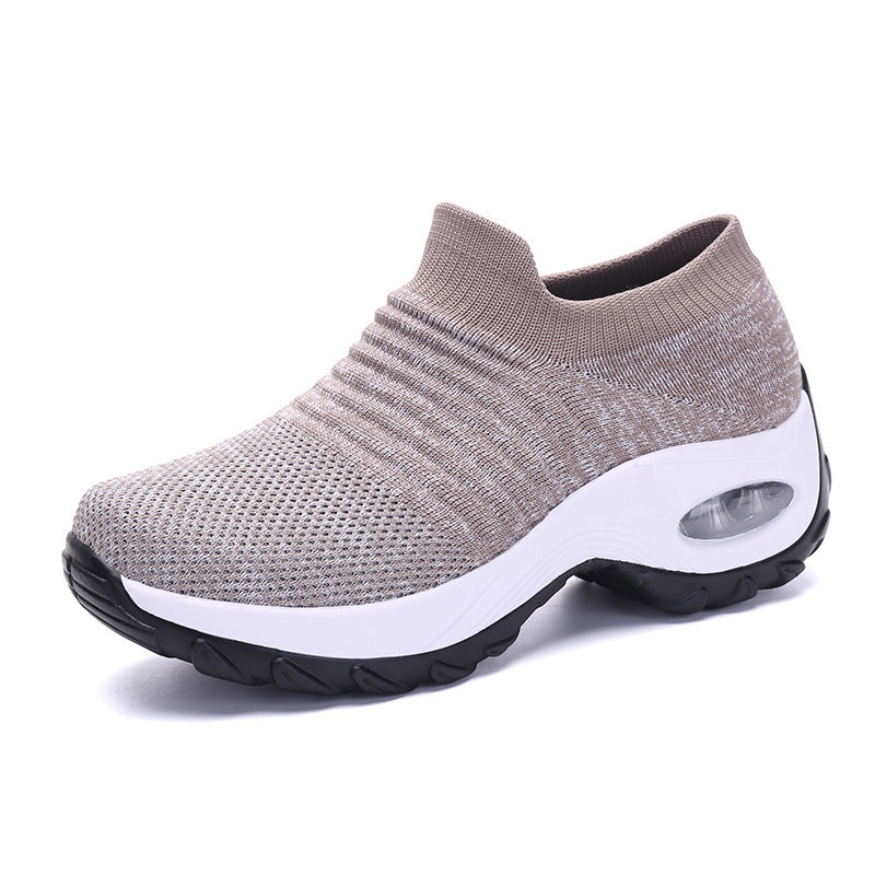 Belifi Women's Stylish Lightweight Flyknit Sports Casual Shoes