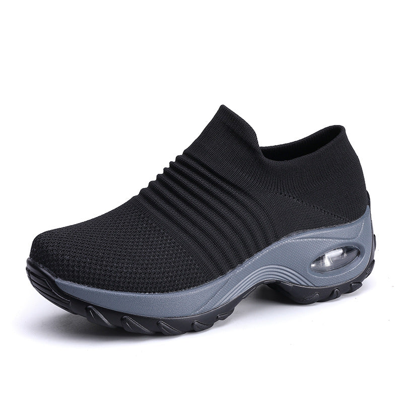 Belifi Women's Stylish Lightweight Flyknit Sports Casual Shoes