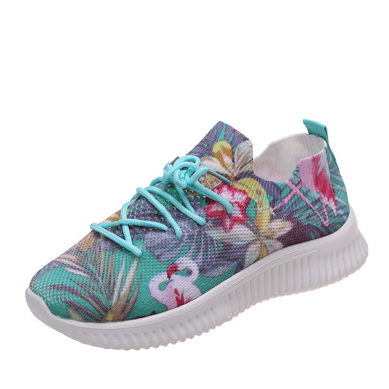 Belifi Women's Stylish Lightweight Flyknit Sports Casual Shoes