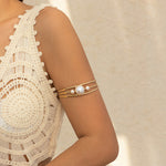 LABRADORITE GOLDEN OR SILVER BRACELET