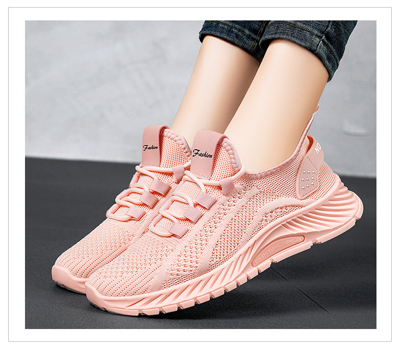 women's stylish casual trendy flyknit shoes