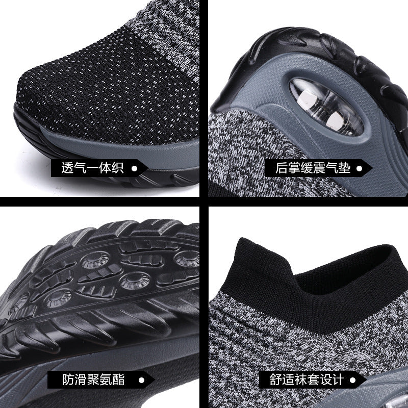 Belifi Women's Stylish Lightweight Flyknit Sports Casual Shoes