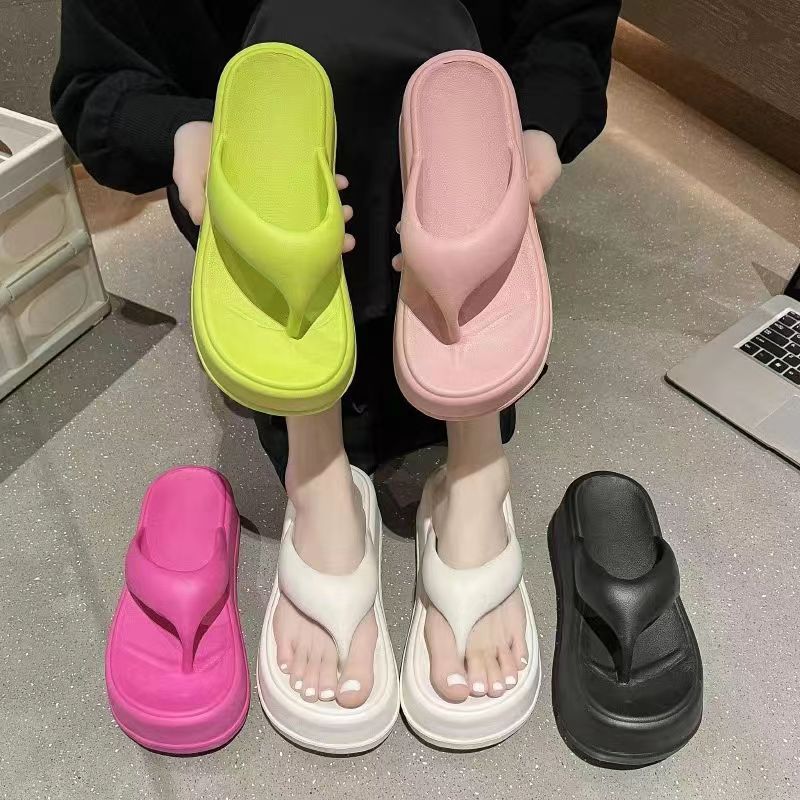 Belifi Thick-soled Anti-slip Clip Slippers