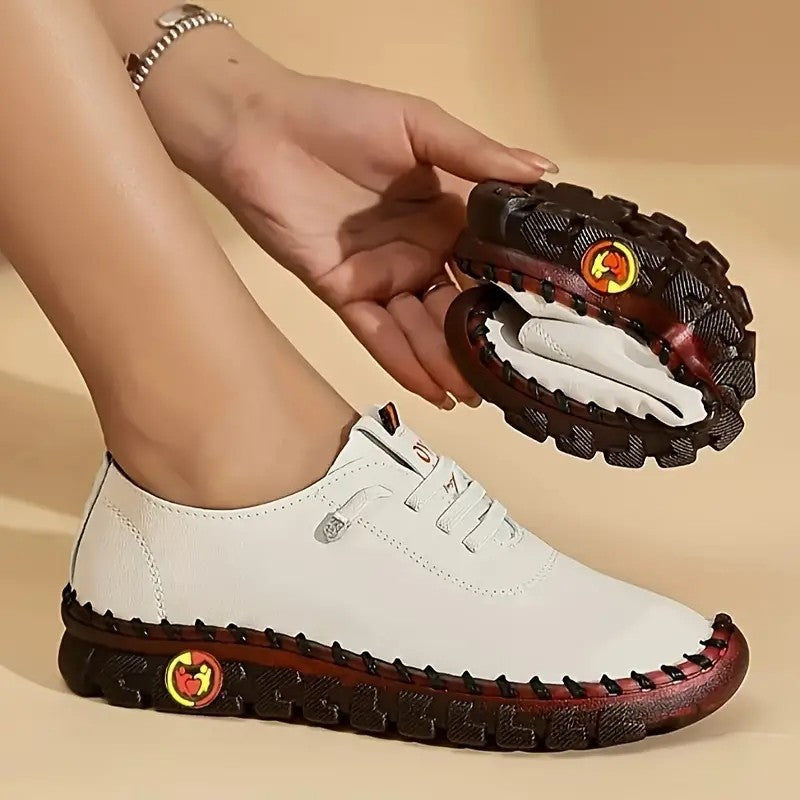 Belifi Autumn Women's Elastic Soft-Sole Flat Casual Shoes