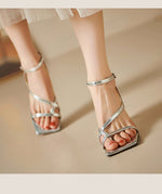 Belifi Wedge Heel Stylish Simple Sandals