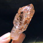 Natural red mud backbone crystal ore