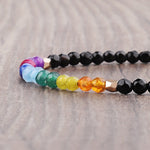 Blessed Equilibrium - Amethyst Lotus Hematite Health Bracelet