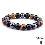 Belifi Triple Stone Protection Bracelet
