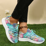 Belifi Women's Stylish Lightweight Flyknit Sports Casual Shoes