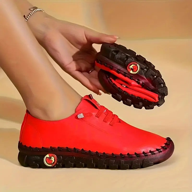 Belifi Autumn Women's Elastic Soft-Sole Flat Casual Shoes