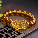 Citrine Pixiu Bracelet - Attract Wealth