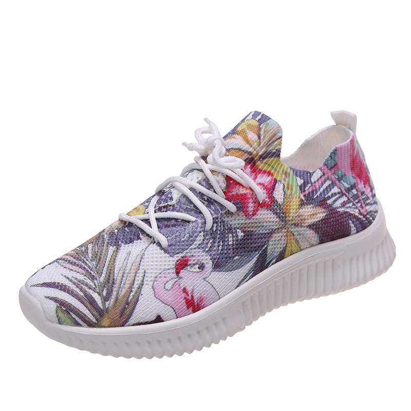 Belifi Women's Stylish Lightweight Flyknit Sports Casual Shoes