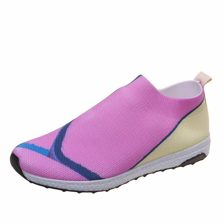 Belifi Women's Stylish Lightweight Flyknit Sports Casual Shoes