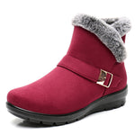 Belifi Winter Fleece-Lined High-Top Anti-slip Cotton Shoes