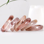 Buddha Stones Bangle Bracelet - Purple Jade for Happiness & Protection